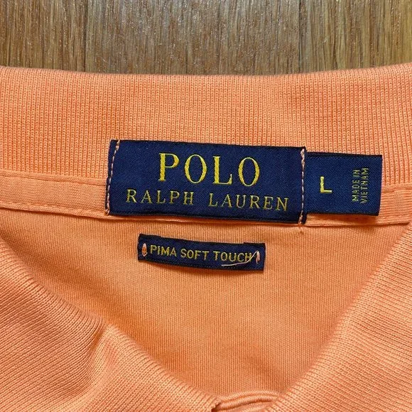 Polo by Ralph Lauren Pima Soft Touch Polo, Men's Large - Picture 7 of 10